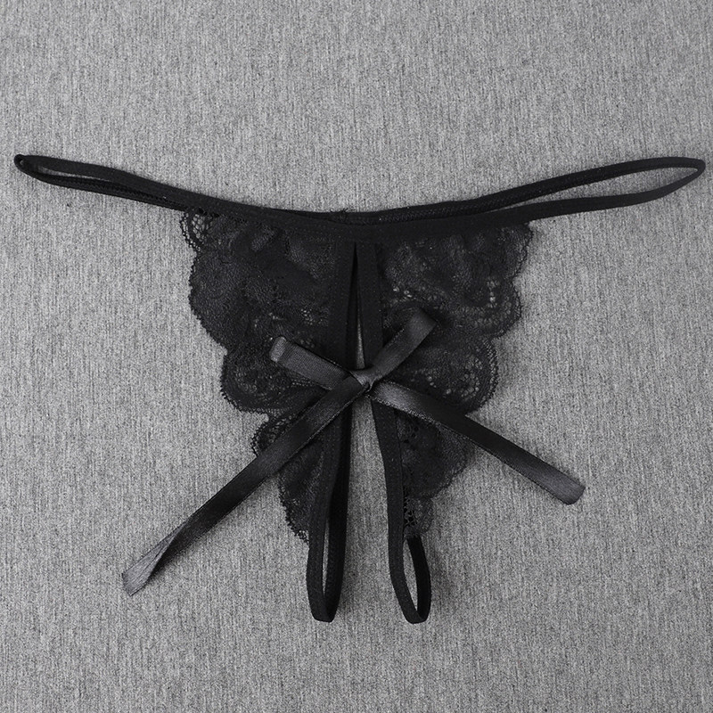 2送1 甜美蕾丝内内免脱系带丁字裤女生低腰超小火辣透明女内裤头,女士内衣/男士内衣/家居服,女丁字裤,淘宝优惠券,粉丝福利购,淘宝优惠卷