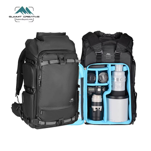 Summit Creative山木专业单反相机户外防雨摄影包双肩包拍鸟打鸟大炮超长焦镜头600/800mm炮包