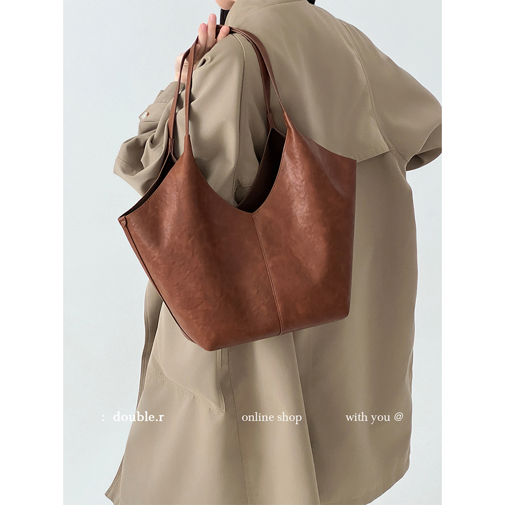 DOUBLE.R小瑞靓包简约单肩腋下包