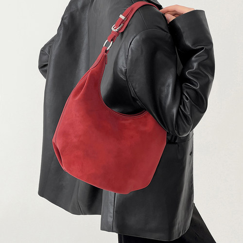 DOUBLE.R小瑞靓包小众磨砂斜挎包