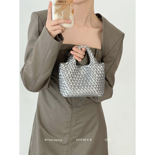 DOUBLE.R小瑞靓包小众设计编织包
