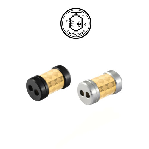 audiohive 分线器拉丝氧化铝/不锈钢耳机线中档分线器滑块 大线孔