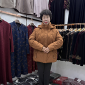 加肥加大妈妈冬款 休闲连帽棉服外套女50岁60奶奶保暖厚实70岁棉袄