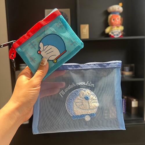 可爱卡通多功能零钱包网纱证件包收纳包耳机口红包便捷小包钥匙包