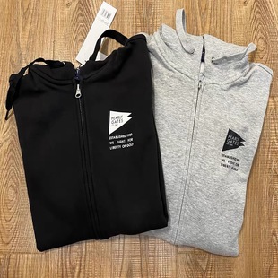 高尔夫男士外套夹克卫衣秋冬款golf全拉链带帽里绒涤棉保暖卫衣