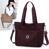 休闲通勤包 尼龙布单肩包女百搭大容量托特包时尚 女包2026春季 新款