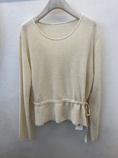 针织衫 RSSBZ韩国进口2026春季 百搭圆领长袖 时尚 女宽松上衣 新款