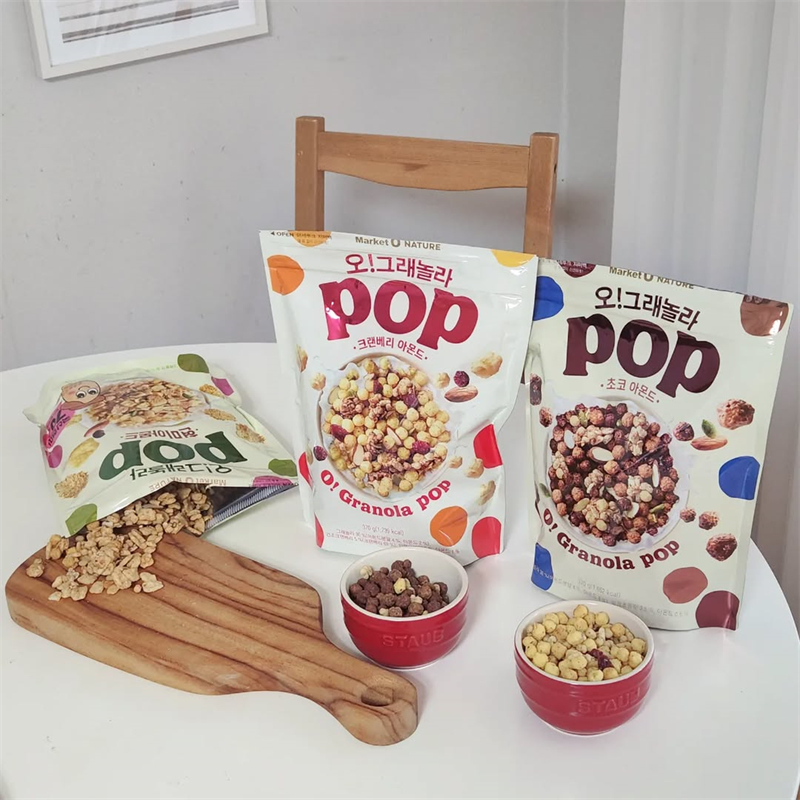 韩国好丽友燕麦糙米扁桃仁麦片