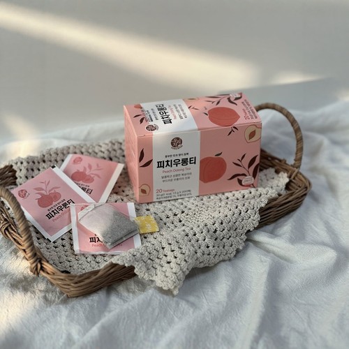 韩国友利水蜜桃乌龙茶冷泡茶茶包