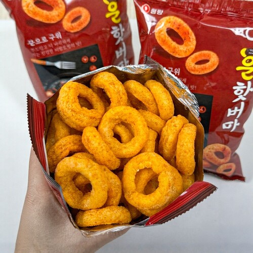 韩国海太鸡翅味洋葱圈儿童零食