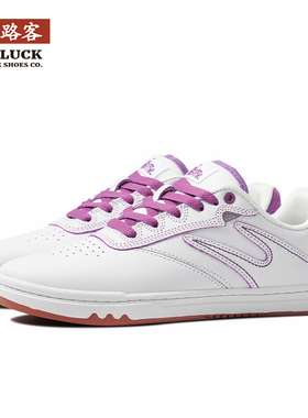 极路客2025春秋新款蚁系列紫色刮刮乐面包鞋男女款板鞋专业滑板鞋