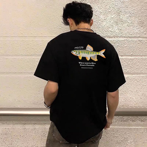 IFC马口鱼路亚钓鱼佬文化短袖T恤