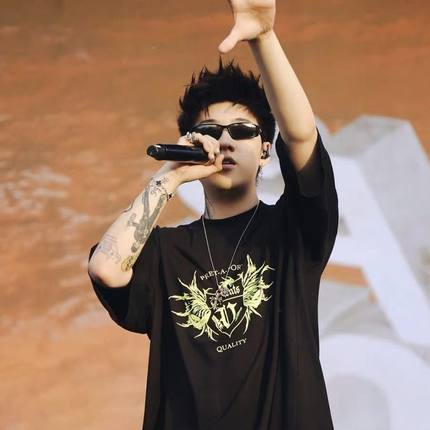 MerryWannaBe MWB capper同款嘻哈国潮英文标语男女美式短袖T恤