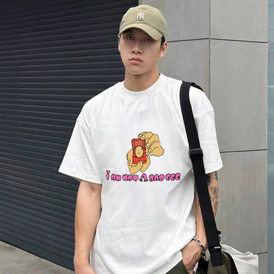 capper同款我不是坏蛋标语短袖