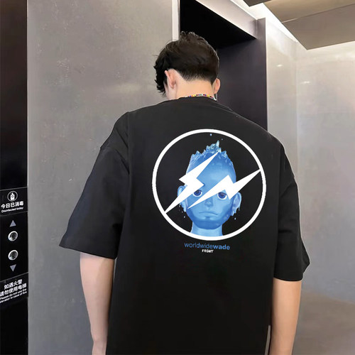 FRAGMENT藤原浩闪电男孩美式短袖