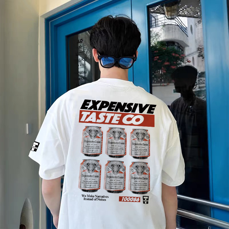 Expensive7仔便利店啤酒短袖T恤