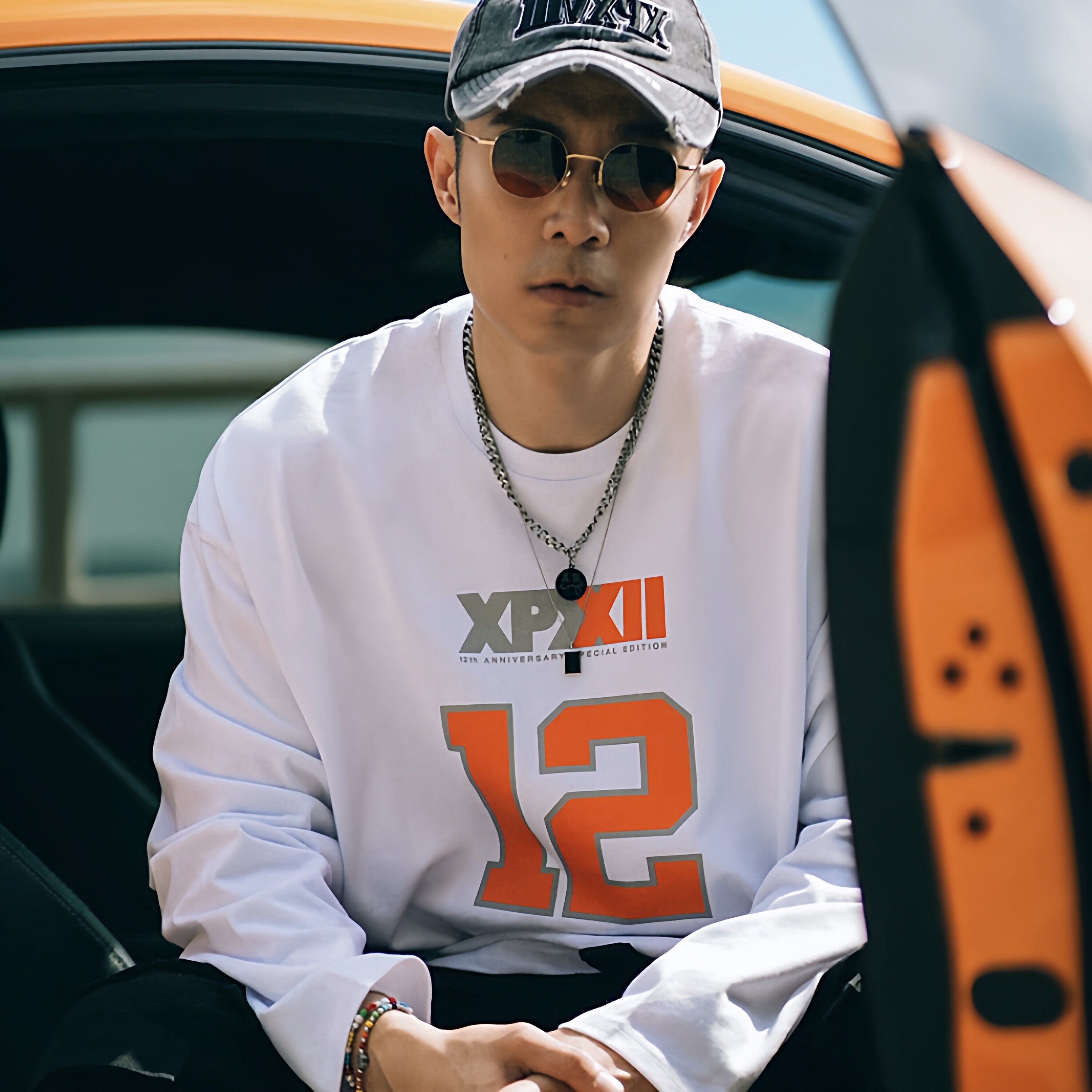 XPX周柏豪同款12周年限定长袖T恤