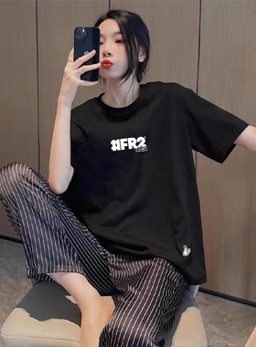 #FR2 X Juice陈冠希主理联名果汁色情兔男女情侣美式复古短袖T恤