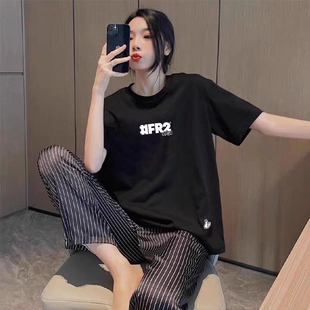 #FR2 X Juice陈冠希主理联名果汁男女情侣美式复古短袖T恤