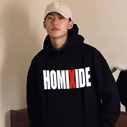 HOMIXIDEGANGHXGTEE说唱帽衫