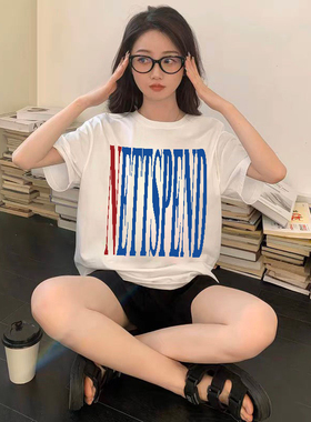 Nettspend Invert Tour Tee 印花美式风格会场专辑限定短袖T恤