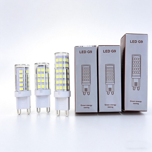 G9LED灯珠220v插脚灯泡3W5瓦7W高亮节能超亮玉米灯无频闪台灯插泡
