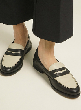 「17号的下午」德芙琳女鞋Kacey Devlin复古经典百搭平底乐福鞋女