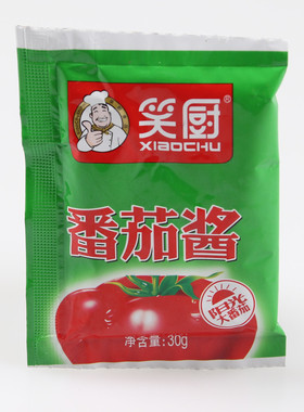 新疆笑厨番茄酱家用袋装小包装30g*10袋