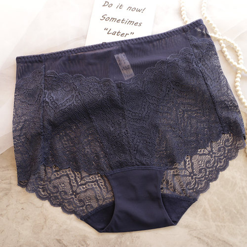 内裤高腰无痕胖mm大码性感蕾丝