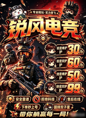〖三角洲行动陪玩  护航〗 30r/h机密绝密    纯绿双子星包撤