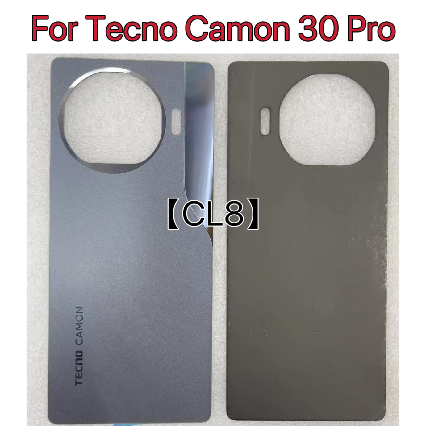 适用于传音tecno Camon 30 Pro后盖电池盖CL8手机玻璃背盖后壳