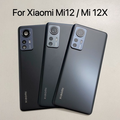 适用小米12原装后盖玻璃米12X原厂后壳手机盖米12S外壳米12spro