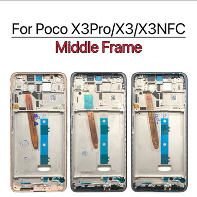 适用于海外版Poco X3 Pro X3NFC中框边框前框 from middle frame