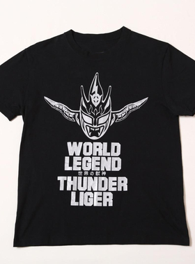 World Jushin Thunder Liger NJPW Wrestling T-Shirt 短袖
