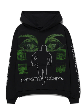 Yeat LYFESTYLE CORP HOODIE 联名 说唱 连帽卫衣 潮