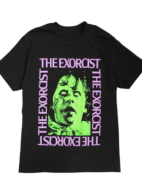 The Exorcist Horror Movie Promo联名 短袖 短T Tshirt 潮