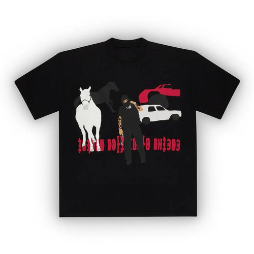 Yeat cactus plant flea market collab shirt 联名 说唱 T恤 潮