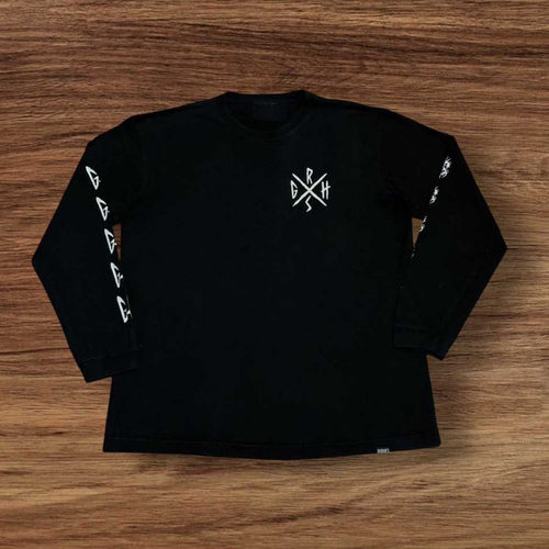RUDIES X GRIND HOUSE Long Sleeve T-Shirt 说唱 长袖 T恤 上衣