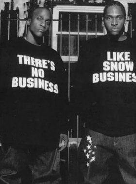 Camiseta de rap CLIPSE No hay negocio como 短袖 短T Tshirt