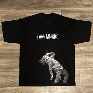 Playboi Carti - I AM MUSIC Tee 联名 T恤 潮 街头 说唱