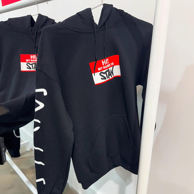 EMINEM STANS GFX HI! MY NAME IS HOODIE 姆爷 联名 连帽卫衣