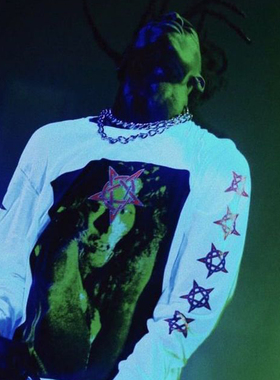 Playboi Carti Neon Tour 联名 Longsleeve 长袖 上衣 潮 说唱