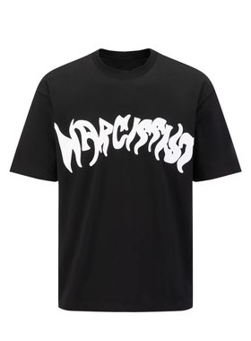 Narcissist Whole Lotta Red WLR Tour 宽松标语图案短袖
