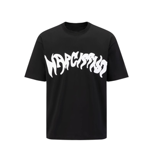 Narcissist Whole Lotta Red WLR Tour 宽松标语图案短袖