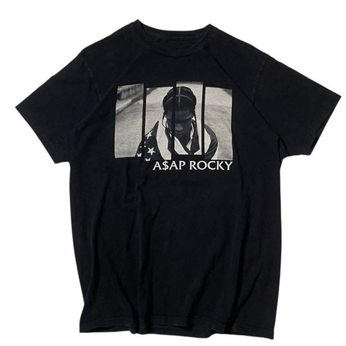 A$AP Rocky × AWGE × Vintage tee t-shirt 说唱 联名 T恤 潮