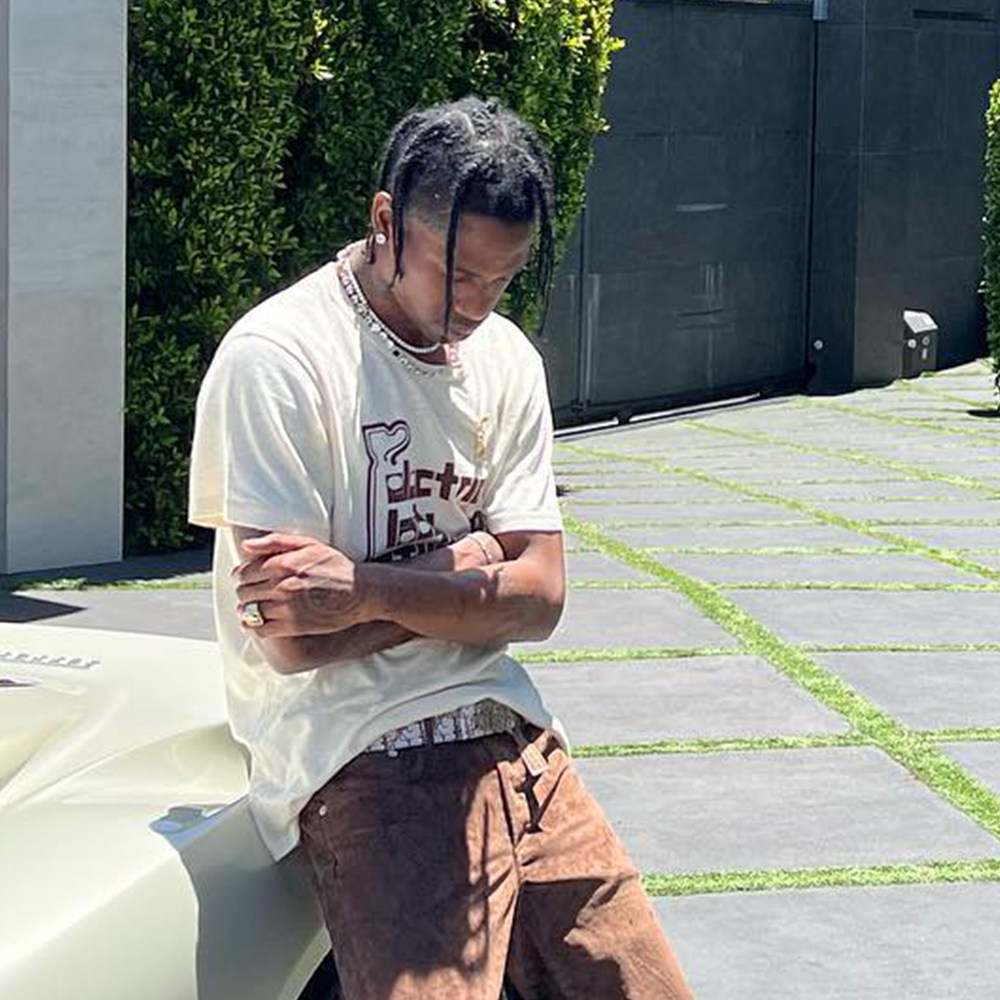 Electric Lady Studios Tee Travis Scott X Reverse Mocha T恤