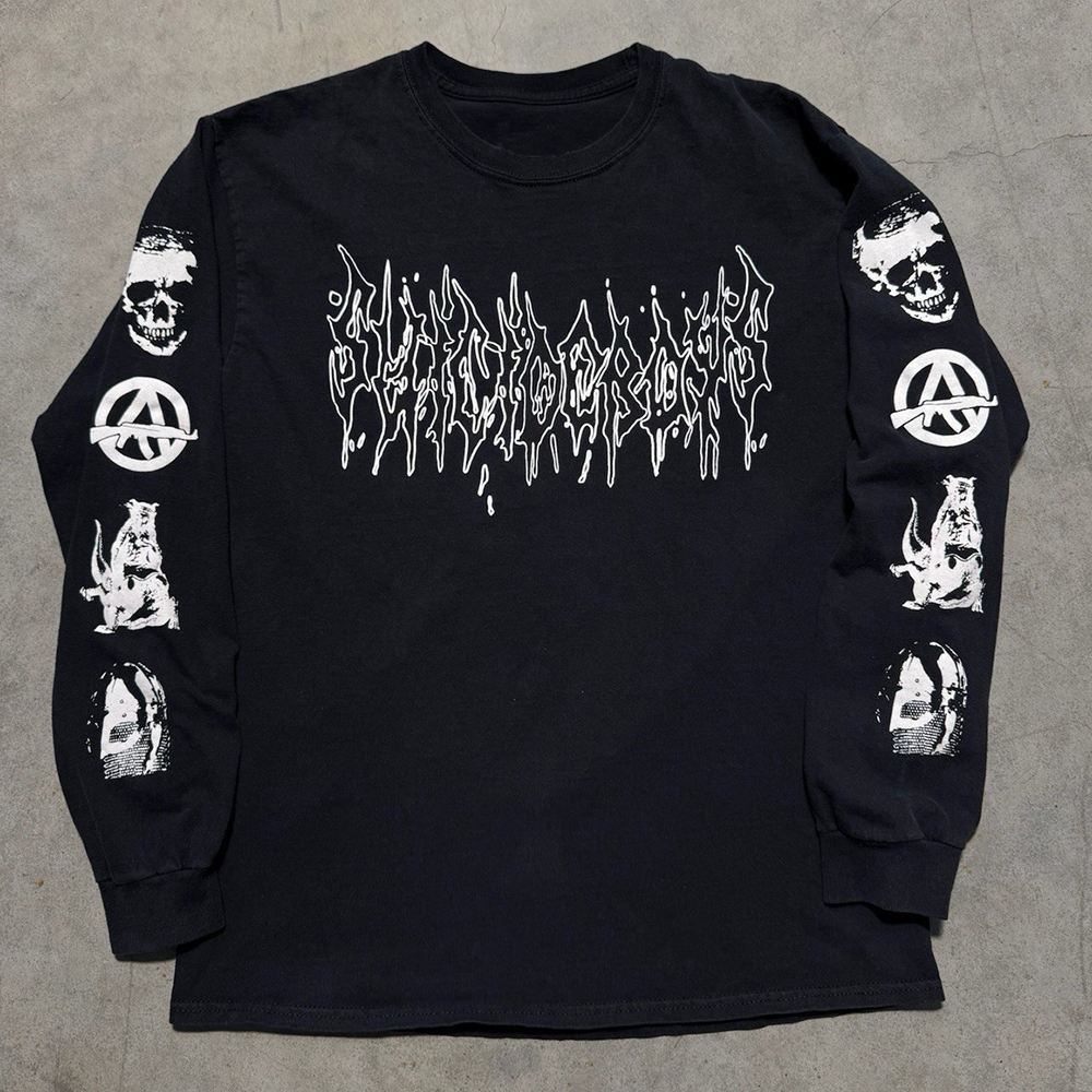 G59 Records $uicideboy$ Metal Font 2021 Tour长袖上衣 潮 说唱