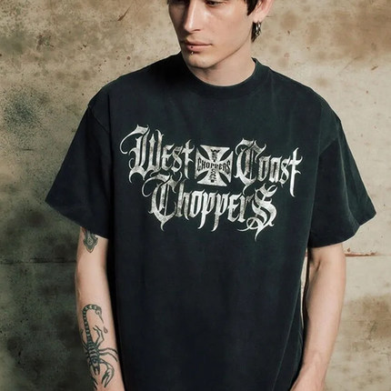 WEST COAST CHOPPERS Wicked Script Tee Tshirt说唱 短袖 短T 潮