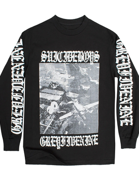 G59 Suicideboys Greyday Tour Merch Black  T-Shirt 长袖 上衣
