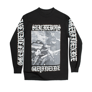 G59 Suicideboys Greyday Tour Merch Black  T-Shirt 长袖 上衣